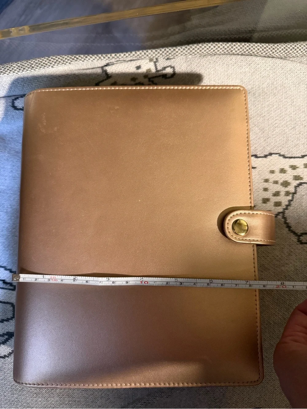 Rose Gold Home Office Planner